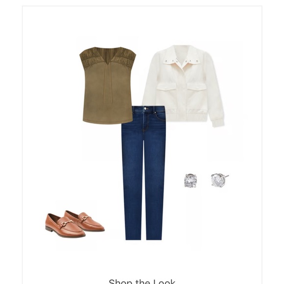 Fluid Bomber Jacket,Drapey Cargo Bermuda NWT Jacket Size S and shorts  size 4 - Picture 7 of 15